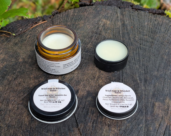 Wild Hair and Whisker Balm (Lightly Scented)