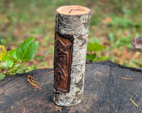 Loki Hand Carved Wooden Totem