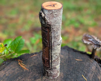 Thor Hand Carved Wooden Totem