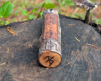 Thor Hand Carved Wooden Totem