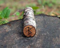 Forest Spirit Hand Carved Wooden Totem