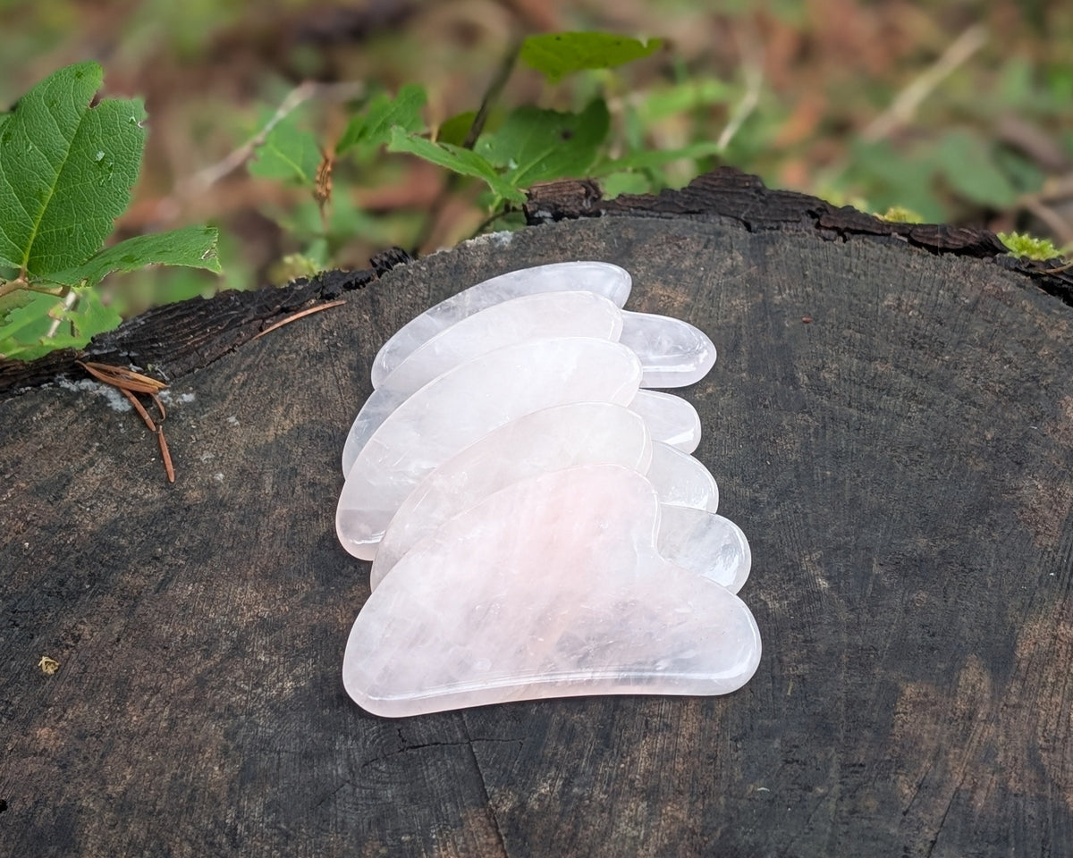 Rose Quartz Gua Sha Stone
