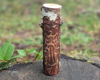 Veles (Volos) Hand Carved Wooden Totem