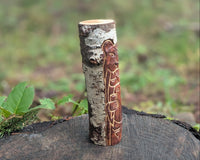 Veles (Volos) Hand Carved Wooden Totem