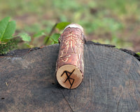 Veles (Volos) Hand Carved Wooden Totem