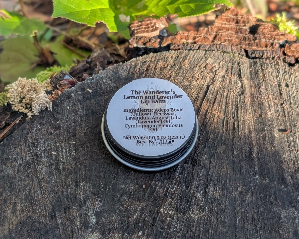 The Wanderer's Lemon and Lavender Lip Balm