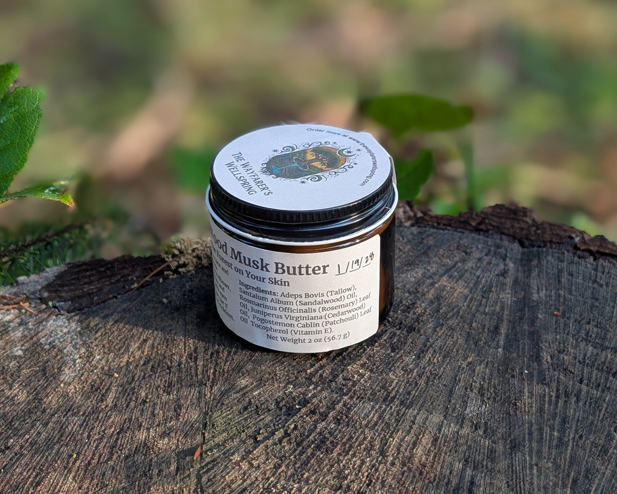 Elder Wood Musk Butter (2 oz)