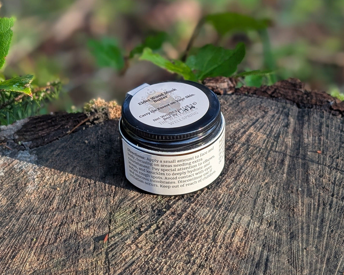 Elder Wood Musk Butter (1 oz)