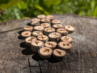 Handcrafted Raw Elder Futhark Runes
