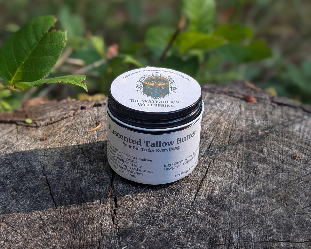 Unscented Tallow Butter (2 oz)