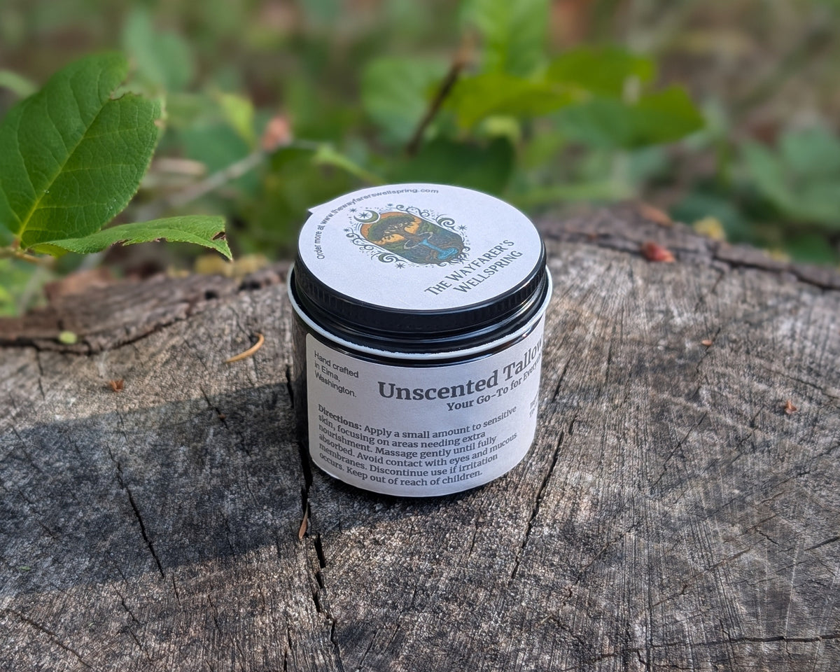 Unscented Tallow Butter (2 oz)