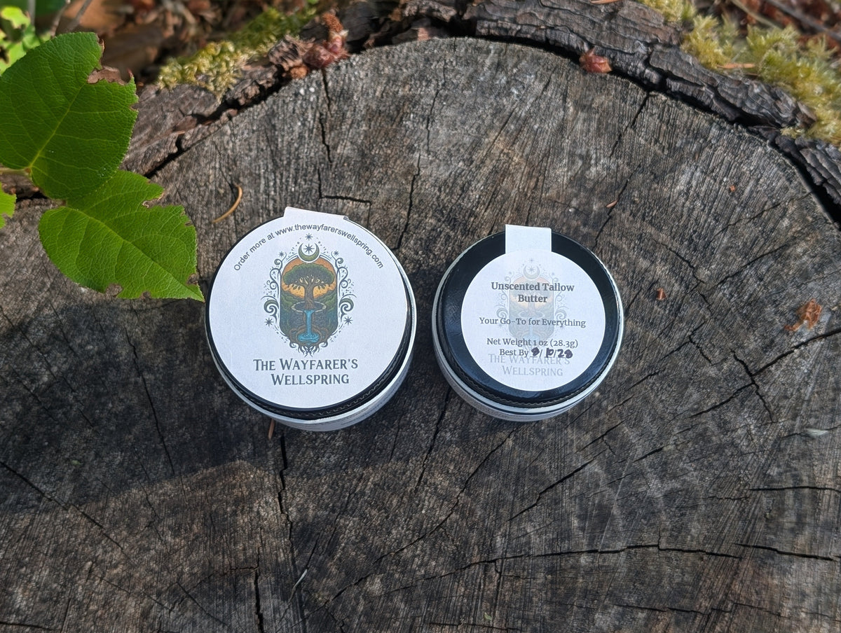 Unscented Tallow Butter (1 oz)